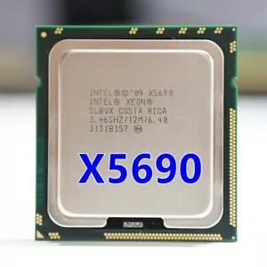 lntel XEON X5690 CPU Processor 6 Core 3.46Ghz 12M/130W LGA 1366 Server 1333MHz - Picture 1 of 1