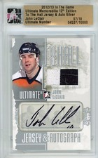 John LeClair Ultimate Memorabilia 12th Ed To The Hall Auto Jersey 7/19