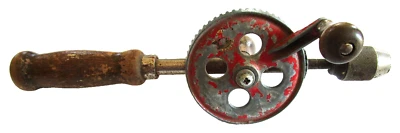 De colección Manivela Fulton, Estilo Batidor de Huevos, Taladro Soporte 12” de Largo Foto 1 de 4