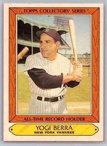 1985 Topps Collectors Series Yogi Berra #4 New York Yankees EX - Picture 1 of 2