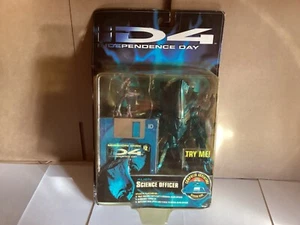ID4 Independence Day Alien Science Officer Figure 1996 New Very Good Condition - Picture 1 of 6