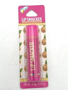 Bálsamo labial con sabor a piña colada Lip Smacker nuevo en paquete sellado - Imagen 1 de 8