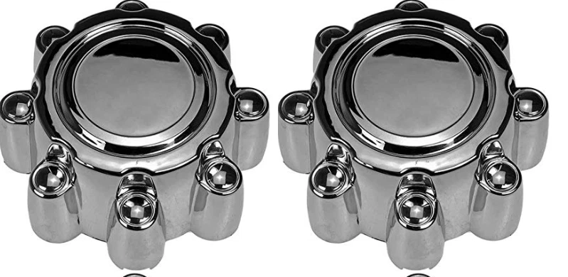 2 piezas. Tapas centrales delanteras cromadas Ford Excursion F250 F350 1999-2005   Foto 1 de 1