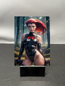 Jessie Pokemon Waifu Anime Custom Art Trading Card NSFW AVAILABLE W4438 - Picture 1 of 2