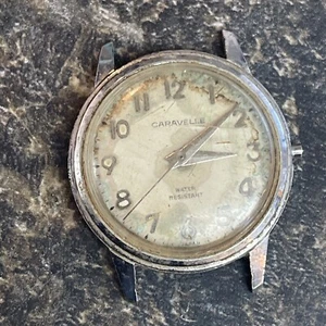 Caravelle Watch M8 Vintage Watch Silver Toned Men's Retro Classic - Picture 1 of 8