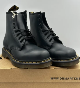Dr. Martens Unisex Boots 1460 Smooth Leather Navy Womens 8 Mens 7 - Picture 1 of 7