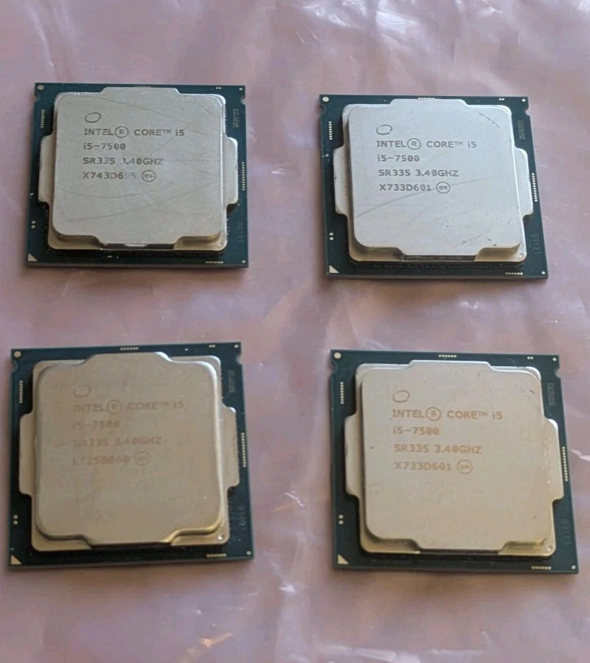 Intel Core i5-7500 Processor Model Computer Processors (CPUs) for