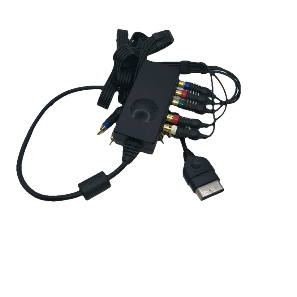 Paquete AV Avanzado de Alta Definición Original Xbox Original con Cable Componente Foto 1 de 1