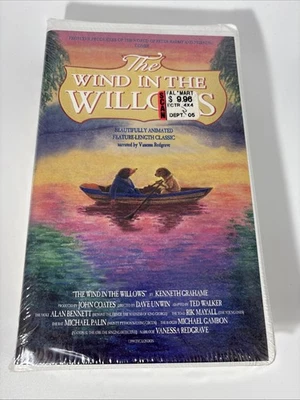 The Wind In The Willows (VHS, 1996, Clamshell) Vanessa Redgrave New Sealed - Image 1 of 4