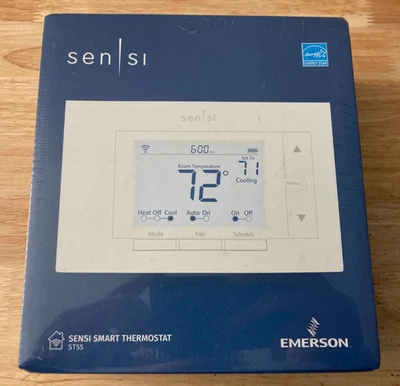 Emerson ST55 Sensi Smart Thermostat White (Factory Sealed) - Image 1 of 3