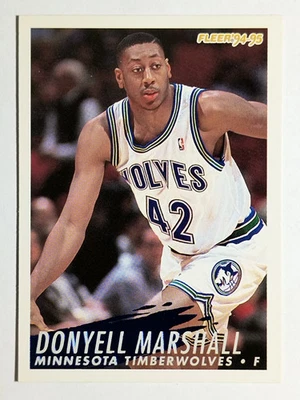 Fleer #325 Donyell Marshall RC 1994-95 Foto 1 de 2