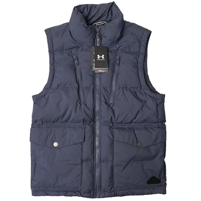 Chaleco arrugado Under Armour Horizon 1385862-044 gris aguacero (mediano para hombre) Foto 1 de 4