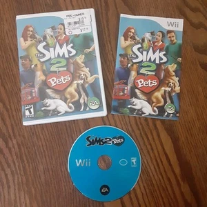 The Sims 2: Pets (Nintendo Wii, 2007) COMPLETE CIB - Picture 1 of 7