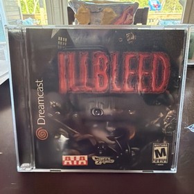 Illbleed (Sega Dreamcast, 2001) CIB - Amazing Condition - Tested Working
