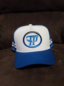 Trengove Partner Tp Blue White Snapback Mesh Osfm Cap Hat - Picture 1 of 6
