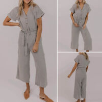 Vonda Ladies Jumpsuit Regular Work Boiler Suit Womens Coverall Workforce Overall Ebay