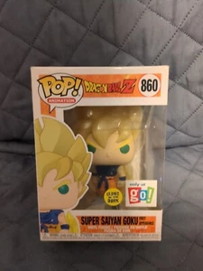 Funko Pop! Dragon Ball Z Super Saiyan Goku First Appearance #860 Go! Exclusive - Picture 1 of 6