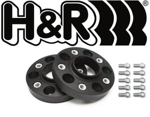 H&R Mercedes SL R230 REAR Blackline 50mm Hubcentric Wheels Spacers 5x112 - Picture 1 of 1