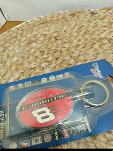 Vintage Dale Earnhardt Jr #8 WinCraft Sport Keychain Keyring - Still in Package - Picture 1 of 4