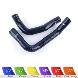 ZAP Silicone Radiator Coolant Hose For 72-88 CHEVY SMALL BLOCK CAMARO SBC Black - Picture 1 of 6