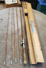 Vintage Argus Aria 5 Piece Bamboo Fishing Fly Rod Flyrod