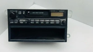 Toyota Used OEM AM/FM Radio, Cassette & CD System, 86120-33030 & 08601-00852 - Picture 1 of 6