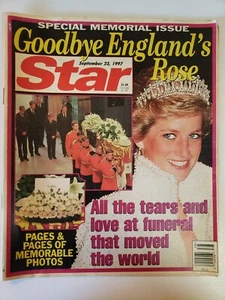 Star GOODBYE ENGLAND'S ROSE, PRINCESS DIANA Sept. 23, 1997 Special Memorial - Picture 1 of 2