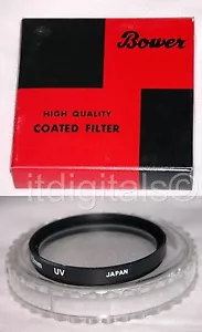 Bower 62mm UV Lens Glass Protector Safety Filter Guard Genuine Original Japan - Picture 1 of 3