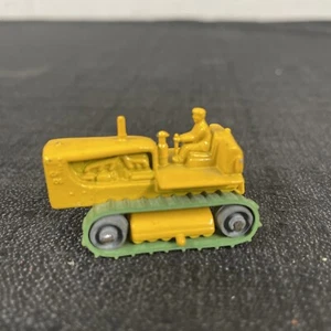 Cat MOKO Lesney Matchbox No.8 CATERPILLAR TRACTOR D8 England - Picture 1 of 24