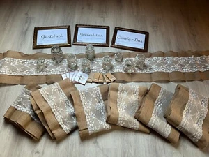 hochzeit deko tisch Boho Vintage - Bild 1 von 4