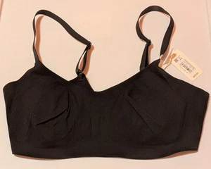 Smoothez By Aerie Black Wireless Bra Large - Picture 1 of 6