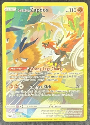 Galarian Zapdos Holofoil SWSH283 Promo SWSH: Sword & Shield Promo Cards NM - Image 1 of 2