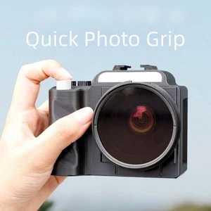 Kit Support Poignée pour Insta360 GO Ultra avec Filtre UV Design AntiDrop - Picture 1 of 12