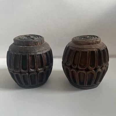 Необычные винтажные резные деревянные азиатские алтарные держатели для благовоний ручной работы буддизм - Изображение 1 из 4