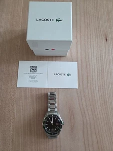 Lacoste 2011125 Men's Tiebreaker Dial Watch, Stainless Strap, 43mm Case UNWORN - Picture 1 of 7
