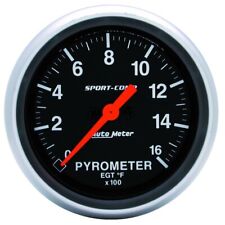 AutoMeter 3544 Sport-Comp Electric Pyrometer Gauge Kit