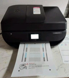 HP OfficeJet 5255 Printer TESTED NEW INK - Picture 1 of 13