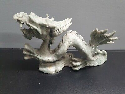 Chinese Jade Dragon Figurine • 19.99£