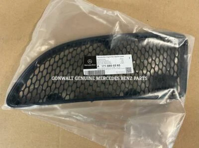 Parrilla de parachoques delantera izquierda clase SLK genuina Mercedes Benz OE 1718800385 Foto 1 de 3