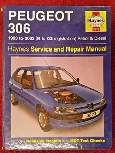 Peugeot 306 (petrol/diesel) Haynes Workshop Manual 1993 - 02. Never been opened! - Picture 1 of 5