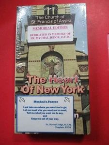 NEW The Church St. Francis of Assisi: The Heart of NY VHS Tape Sealed Religious - Picture 1 of 3