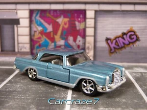 2021 Matchbox Collectors blau '62 Mercedes-Benz 220 SE lose mit Box - D4 - Bild 1 von 5