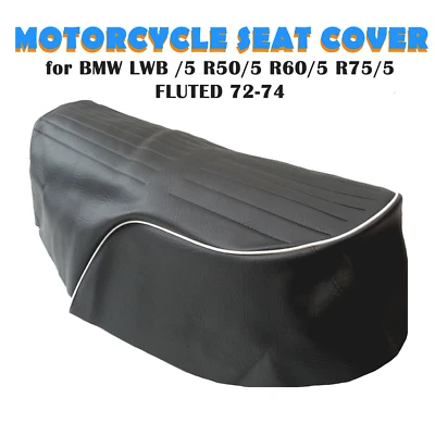 FUNDA ASIENTO MOTO BMW/5 R50 R60 R75 ESTRIADA 1972 1974 LARGA DISTANCIA ENTRE EJES Foto 1 de 2