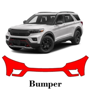bumper PreCut PPF Paint Protection Film For Ford Explorer Timberline 2021-2024 - Picture 1 of 7