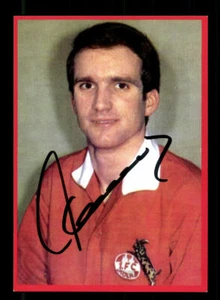 Tarjeta de autógrafo Wolfgang Overath 1 jugador FC Colonia años 60 original firmada+2 - Imagen 1 de 2