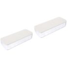 2pcs Cable Storage Box With Detachable Dividers and Cable Organizer Box