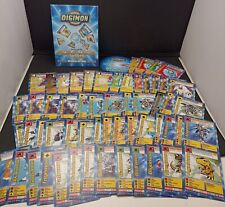 Collection Quasi Complète 57/62 Cartes Digimon 1e Édition JD BANDAI 1999 VINTAGE