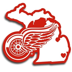 Detroit Red Wings NHL Weather Resistant Vinyl Die Cut Sticker Decal 09 - Picture 1 of 1