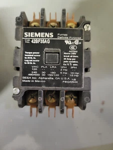 Bobina Siemens 42BF35AG 240 V-Nuova - Foto 1 di 4