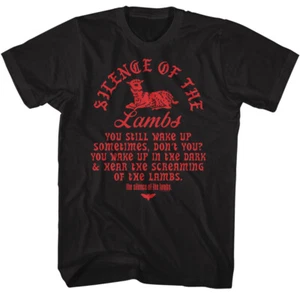 Herren-T-Shirt Silence Of The Lambs Film You Still Wake Up Sometimes Don't You - Bild 1 von 3